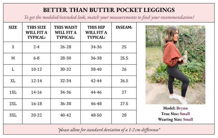 Women's Billie Better Than Butter Pocket Leggings
