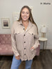 Pumpkin Spice And Everything Nice Women's Collared Shacket *Final Sale*