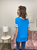 Ridin' Solo Women's Casual V-Neckline 1/2 Sleeve Top