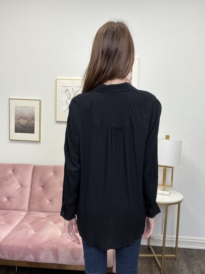 Top Of The Food Chain Women's Button Down Long Sleeve Top * Final Sale*