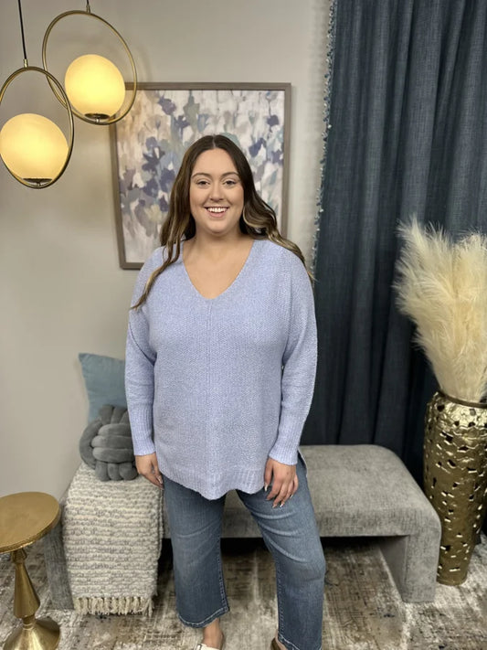 Winnie Women's Relaxed Hi Lo Sweater