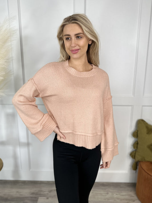 Game On Women's Soft Knit Long Sleeve Sweater *Final Sale*