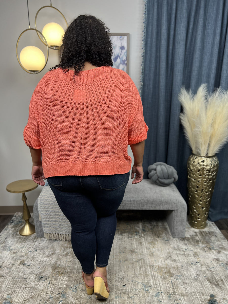 Talk To Me Girl Women's Knit Short Sleeve Top *Final Sale*