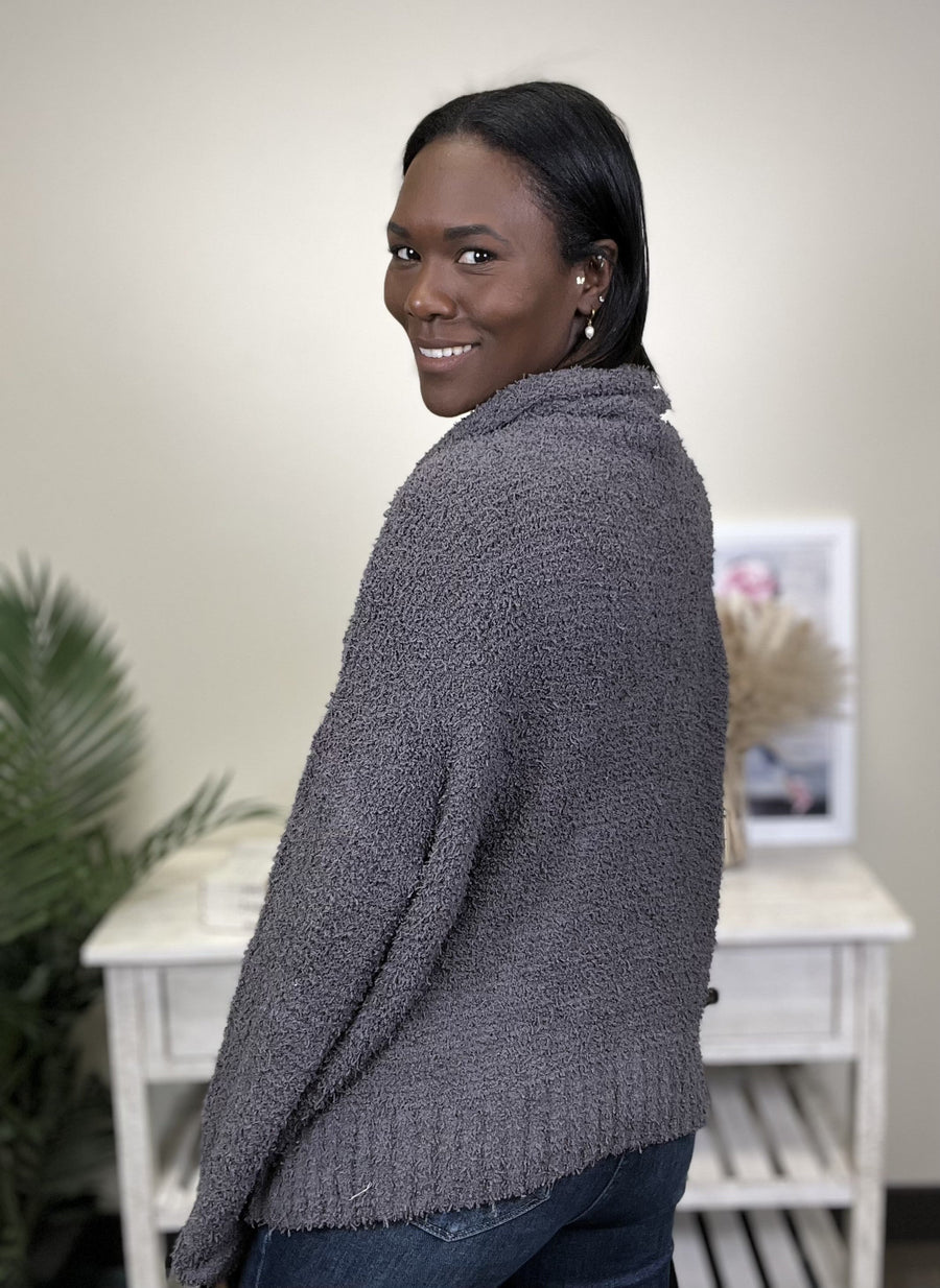 Warm Me Up Women's Solid Cowl Neck Sweater*Final Sale*