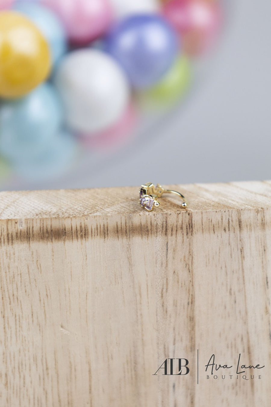 B.b Lila LaTiDa Ear Cuff