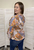 Long Enough Women's Ruffled Long Puff Sleeve Top * Final Sale*