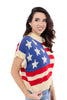 Women's American Flag Sleeveless Sweater