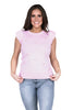 Women's Ruffled Short Sleeve Knit Top