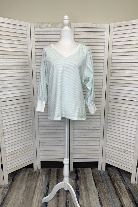 New Chances Women's Casual Ribbed Long Sleeve Top *Final Sale*