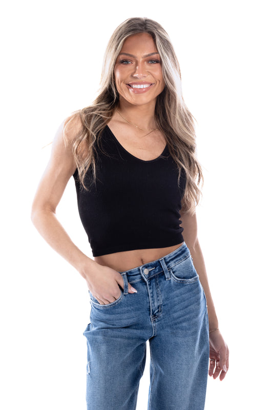 Women's Seamless Reversible Layering Tank Top