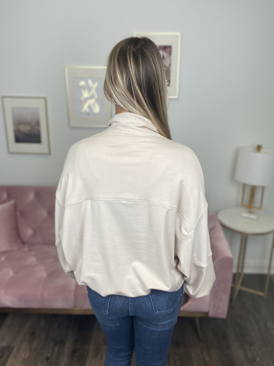 Mandy's Favorite Women's Cocoon Single Button Cardigan *Final Sale*