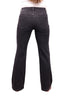 The Erica bootcut jeans in charcoal, back view