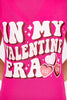 In My Valentine Era V-Neck T-Shirt *Final Sale*