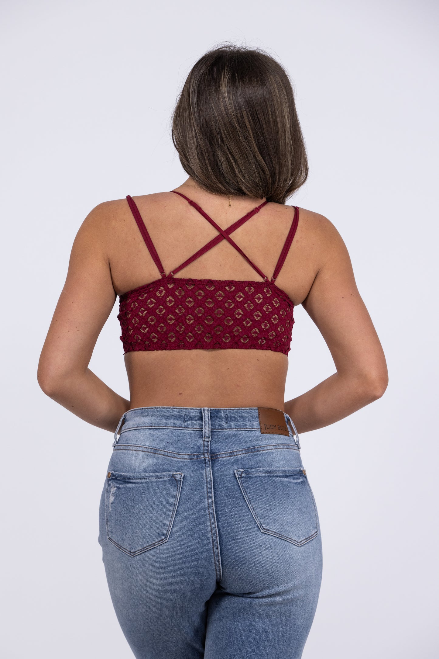 Spaghetti Strap Lace Bralette