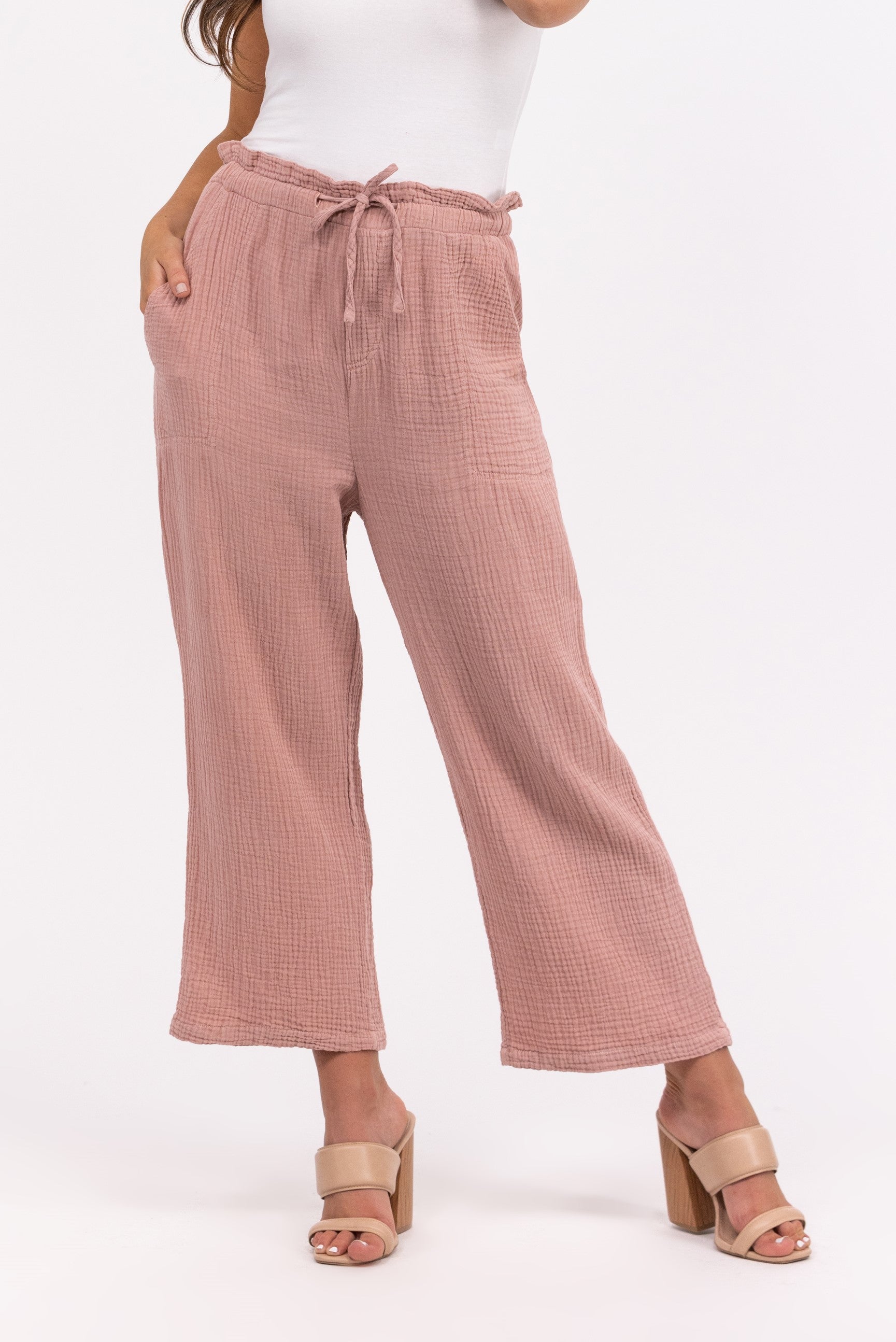 Funky Fun Women's Textured Drawstring Pants – Ava Lane Boutique