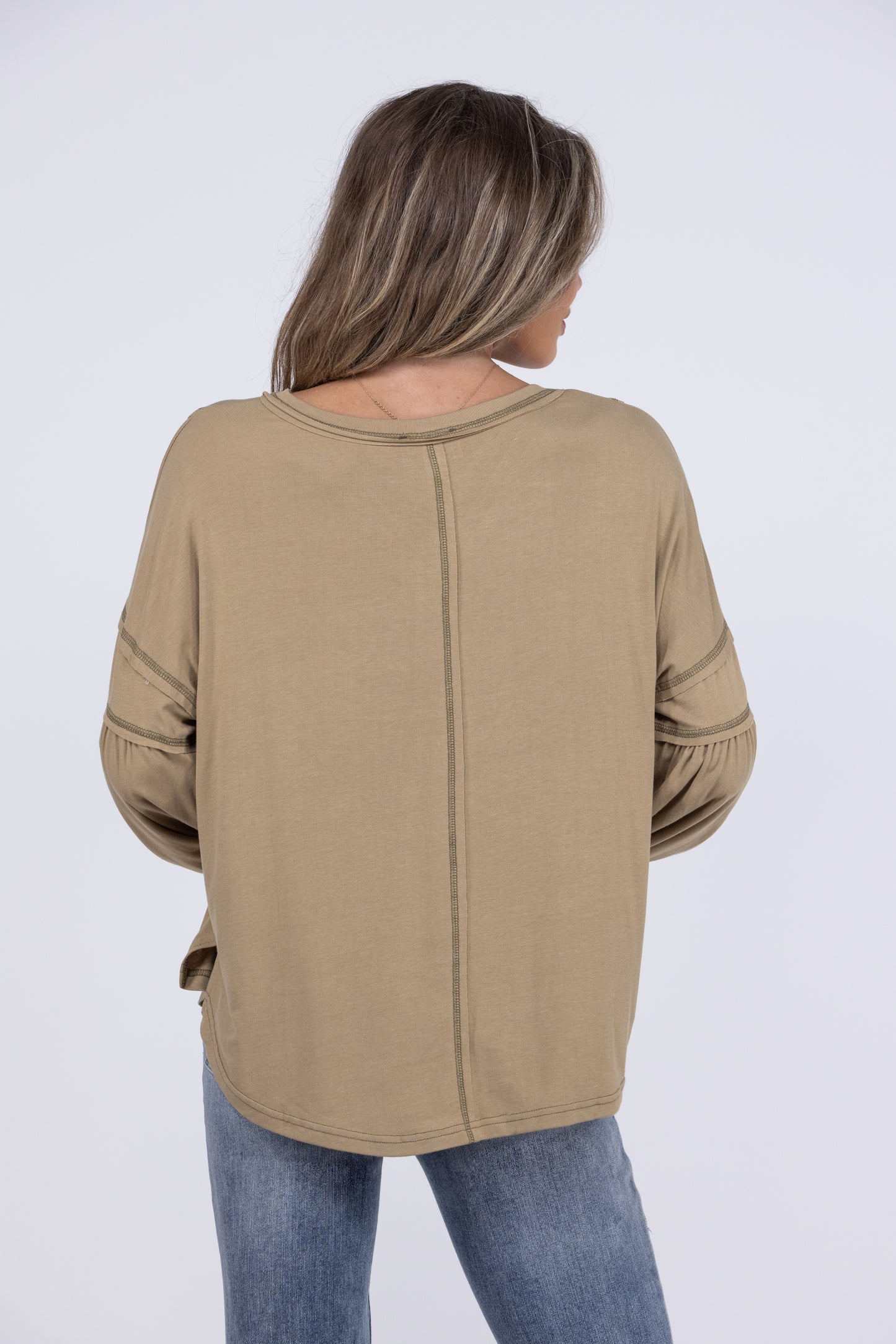 Close Attention Long Sleeve Top