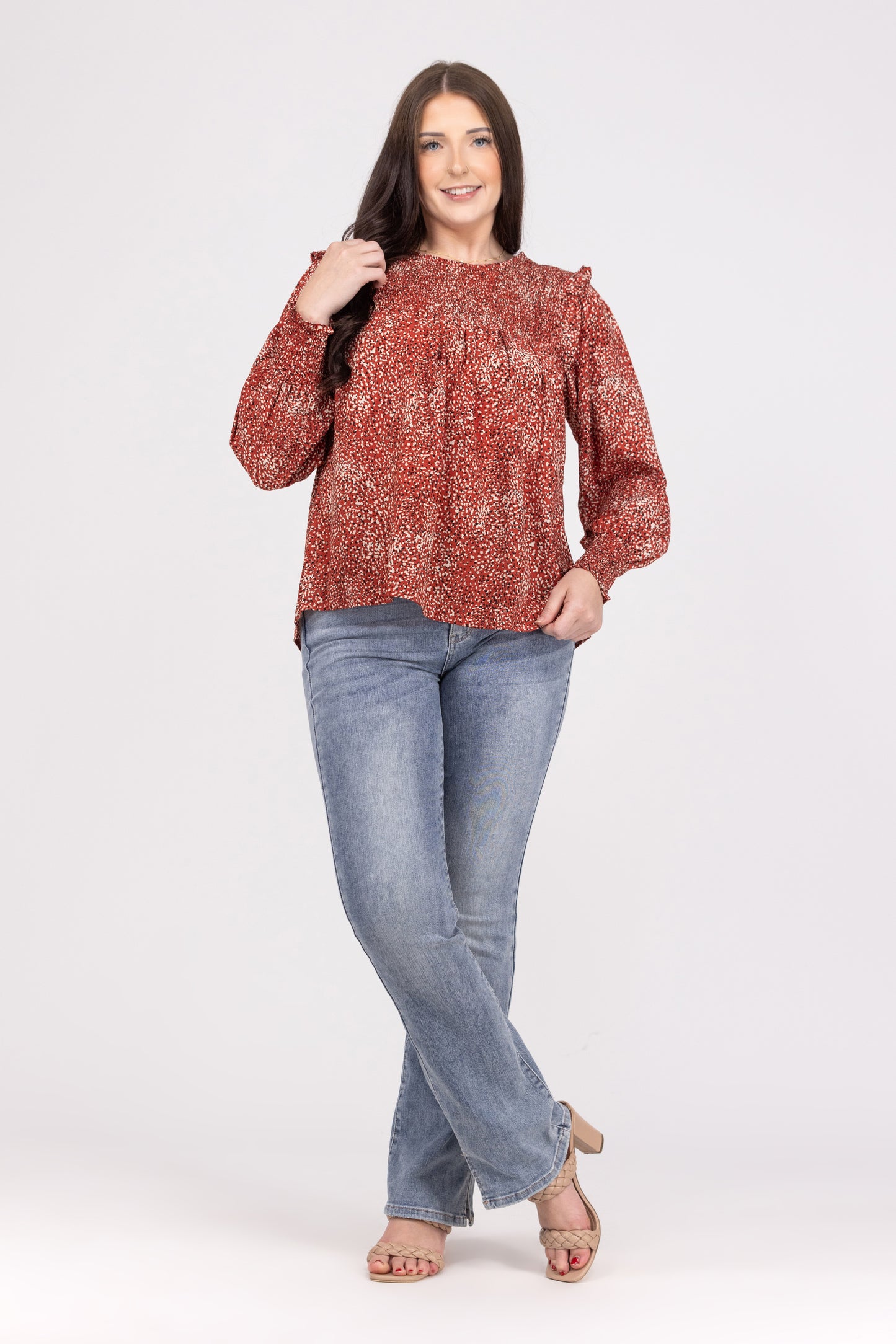 Feel Something Long Sleeve Top