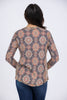 Stylish Pattern Long Sleeve Top * Final Sale*