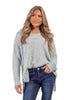 Women's V-Neck Hooded Sweater