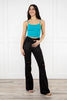 Pleased To Meet You from Judy Blue: High-Rise Tummy Control Flare Denim