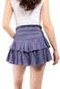 Adorable Women's Smocked Waist Ruffled Hem Mini Skort *Final Sale*