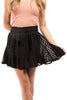Somebody Told Me Women's Sheer Polka Dot Skort