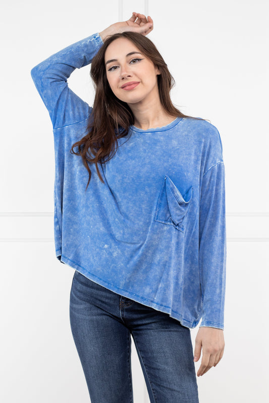 Lights Camera Action Long Sleeve Top