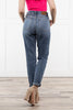 Out Of My Mind from Judy Blue: Mid-Rise Slim Fit Denim