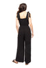 Any Occasion Women's Ruffle Tie Strap Jumpsuit