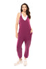 Becky Women's Casual Adjustable Strap Jumpsuit