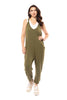 Becky Women's Casual Adjustable Strap Jumpsuit