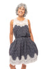 Dance It Up Women's Floral Lace Mini Dress *Final Sale*