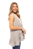 Dare To Dream Women's Tunic Ruffle Tank Top