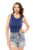 Seamless Women's Round Neck Everyday Tank Top