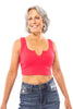 Blissful Nights Women's Cropped Ribbed Tank Top *Final Sale*