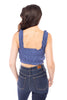 Winning the Race Women's Frilled Crop Tank Top *Final Sale*