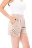 Better On My Own Women's Ruched High Waisted Shorts *Final Sale*