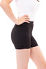 Get Like Me Women's Sporty Mid Rise Biker Shorts