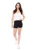 Get Like Me Women's Sporty Mid Rise Biker Shorts