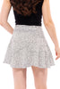 Dot To Dot Women's Feminine Removable Tie Belt Skort