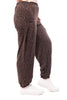Jungle Heart Women's Pleated Balloon Pocket Pants *Final Sale*