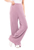 Open Your Mind Women's Ribbed Wide Leg Pants