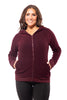 Purposeful Style Women's Zip Up Hoodie
