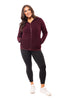Purposeful Style Women's Zip Up Hoodie