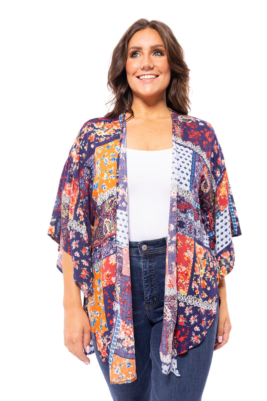 Send My Love Women's Layering Lightweight Kimono *Final Sale*