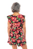 Can't Say No Women's Floral Ruffle Romper