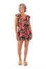 Can't Say No Women's Floral Ruffle Romper