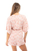 In The Garden Women's Floral V-Neck Romper *Final Sale*