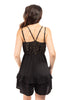With The Stars Women's Woven Lace Romper
