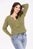 Vintage Style Long Sleeve Top